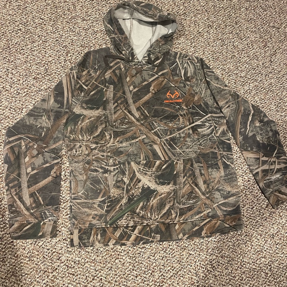 Real tree camo hoodie
